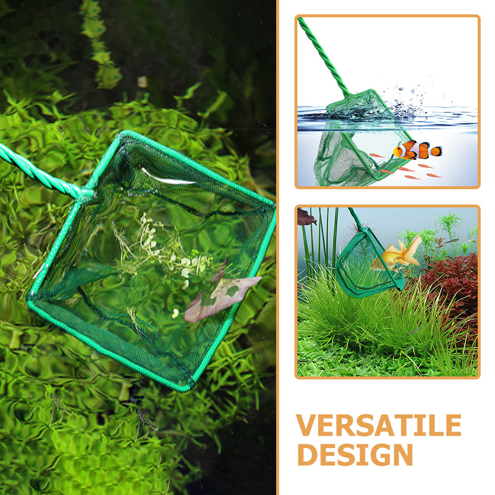 2Pcs Sturdy Plastic Fishing Ne - огляд і ціна Aquarium Fish Net Small