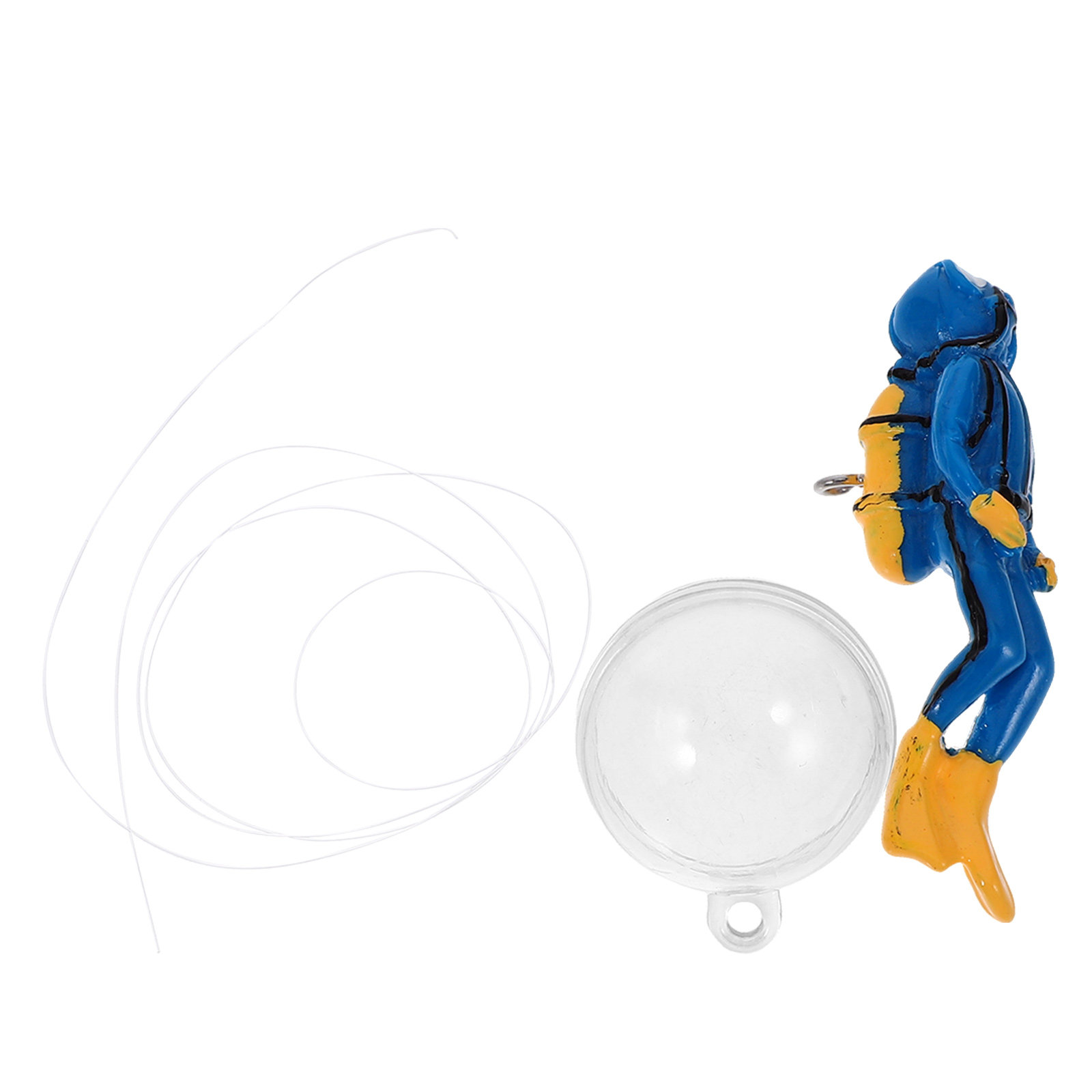 Floating Fish Tank Diver Decor - огляд і ціна Aquarium Fish Unique