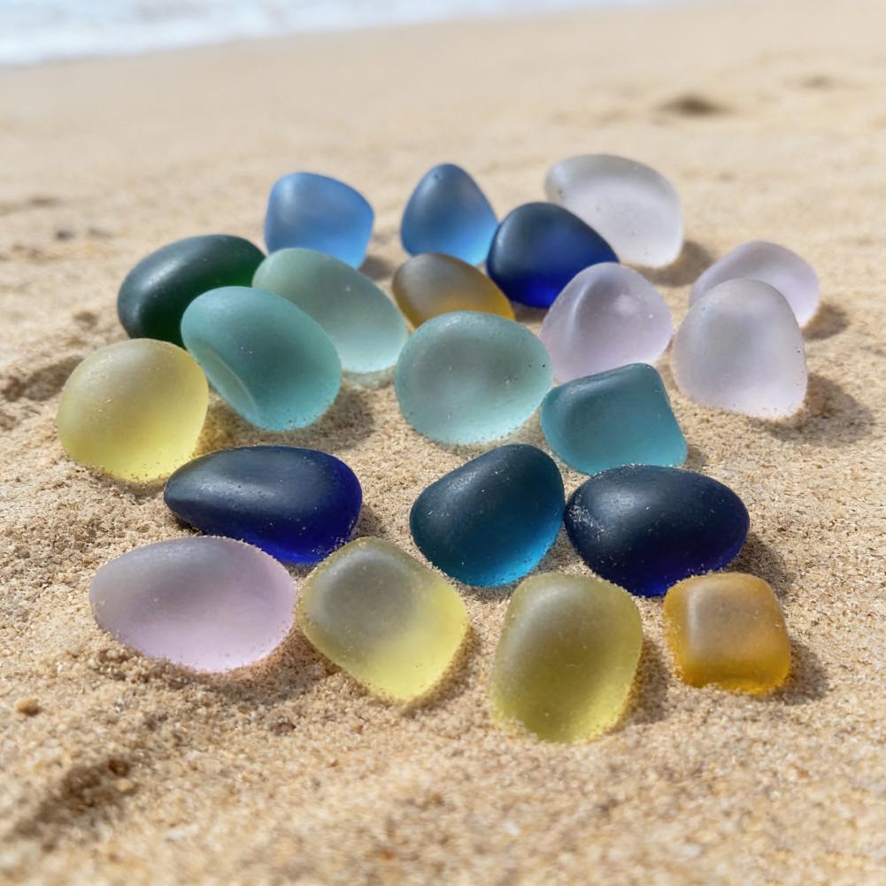 Round Fish Tank Pebbles Polish - огляд і ціна Aquarium Fish Glass